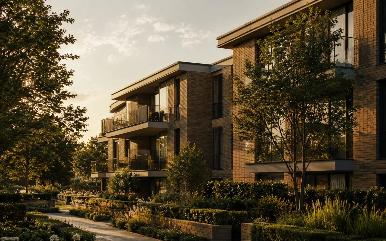 A property development site under construction.