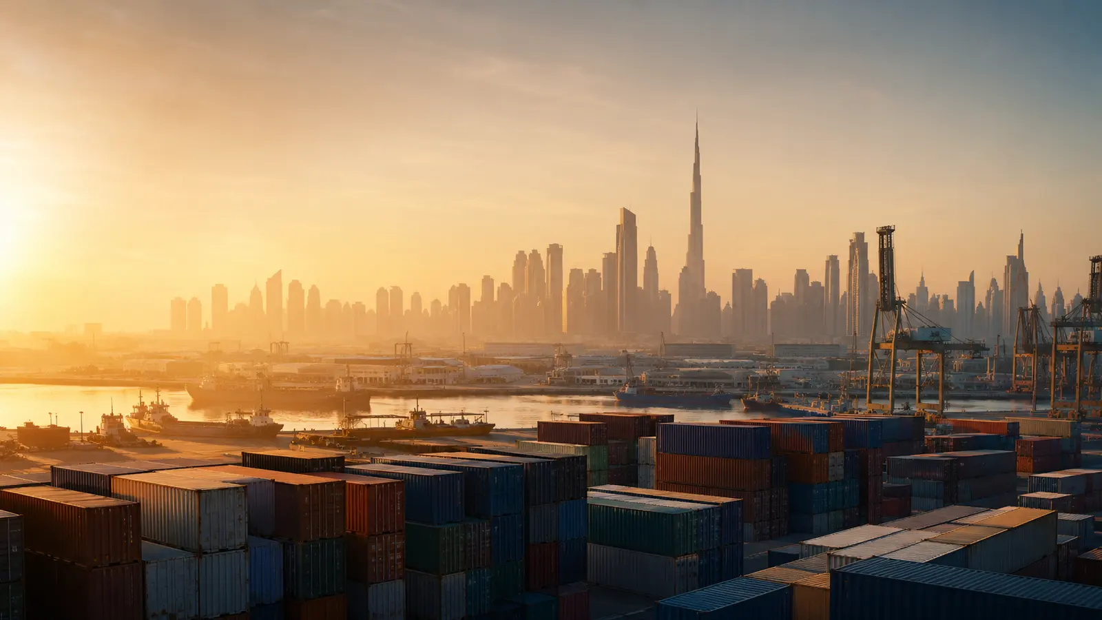 The Dubai skyline, home to Anabya, Purbasha's UAE trading arm.